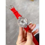 Louis Vuitton New 316l Fine Steel Case Diamond Dial Watch For Women