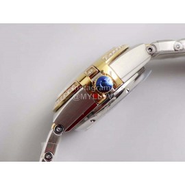 Omega 29mm Dial Diamond Steel Strap Watch
