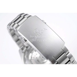 Omega 39.5mm White Ceramic Dial Watch For Women