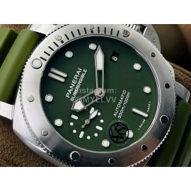 Panerai Vs Factory 42mm Dial Green Strap Watch Pam1055