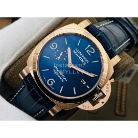 Panerai Vs Factory Navy Dial Leather Strap Watch Pam1112
