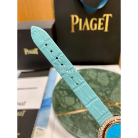 Piaget 316l Refined Steel 34mm Dial Watch Blue
