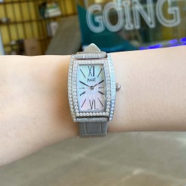 Piaget 316l Refined Steel Diamond Watch