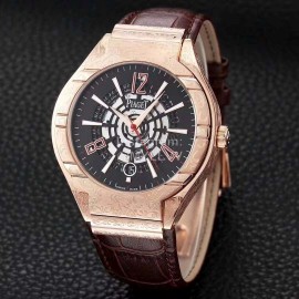 Piaget Polo Series Sapphire Crystal Life Waterproof Watch Rose Gold