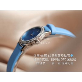 Piaget Altiplano Mini 316 Steel Sapphire Crystal Watch Blue