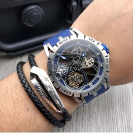 Roger Dubuis Excalibur Spidr Rubber Strap Mechanical Watch