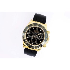 Rolex 40mm Black Dial 904l Steel Luminous Watch