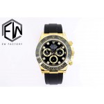 Rolex 40mm Dial 904l Steel Luminous Watch