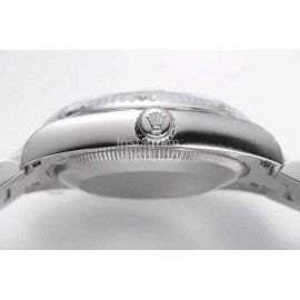 Rolex 31mm Navy Dial Steel Strap Sapphire Crystal Watch