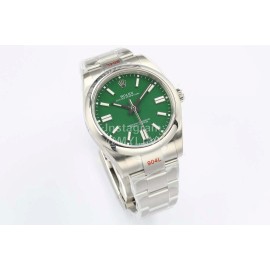 Rolex 904l Steel Sapphire Crystal Watch Green