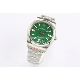 Rolex 904l Steel Sapphire Crystal Watch Green