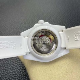 Rolex 5g.Factory Ceramic Dial Watch White