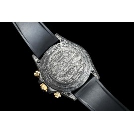 Rolex Black Rubber Strap Multifunctional Watch