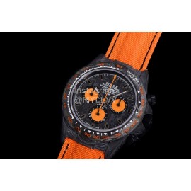 Rolex 40mm Dial Multifunctional Watch Orange Red
