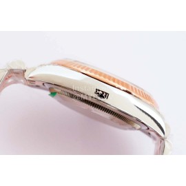 Rolex 904l Steel Sapphire Crystal Watch Rose Gold