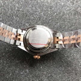 Rolex Datejust 28mm Dial Steel Strap Watch Brown