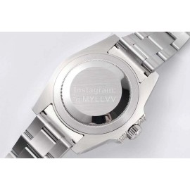 Rolex 904l Steel 40mm Dial Watch Dark Blue