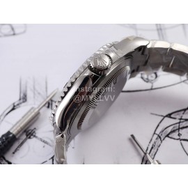 Rolex 40mm Dial Steel Strap Blue Dial Watch