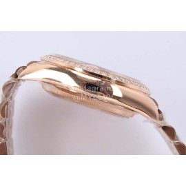 Rolex New 36mm Dial Steel Strap Diamond Watch
