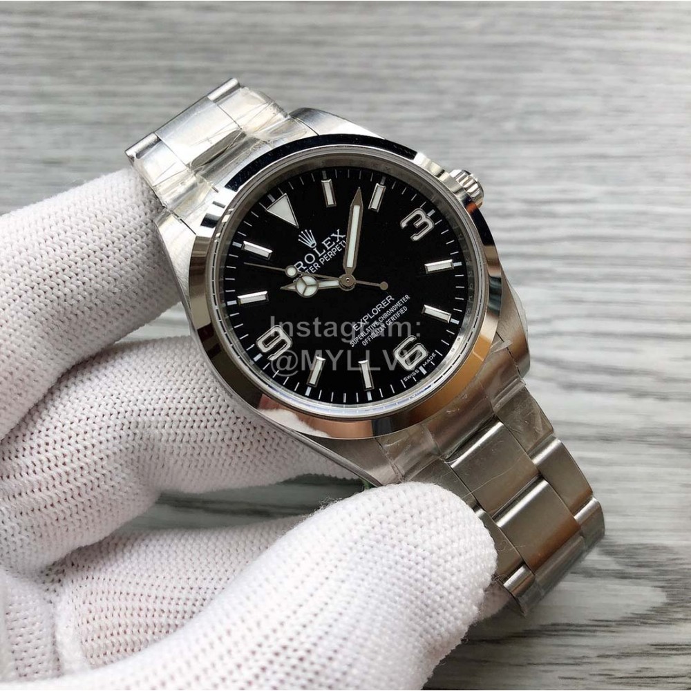 Rolex 316 Steel Luminous Mechanical Watch For Men
