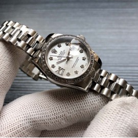 Rolex 316l Steel 28mm Dial Watch For Women
