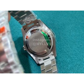 Rolex 904l Steel 31mm Dial Watch For Women Silver