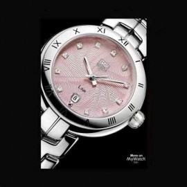 Tag Heuer 29mm Pink Dial Quartz Watch For Women