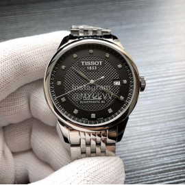 Tissot 316l Fine Steel Case Mechanical Watch For Men Black