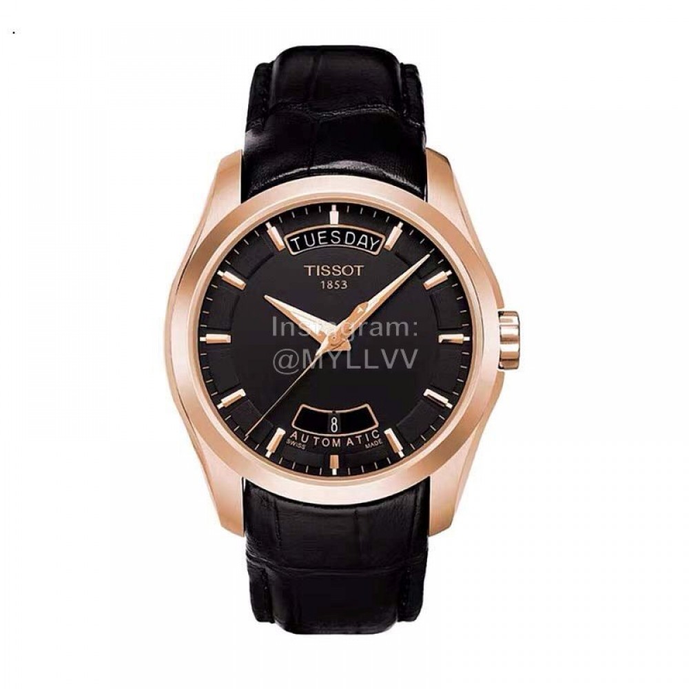 Tissot T035t-Class Series 40mm Dial Watch For Men Rose Gold