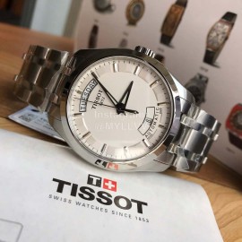Tissot T035t-Class Series 40mm White Dial Watch For Men