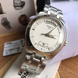 Tissot T035t-Class Series 40mm White Dial Watch For Men