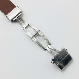 Ulysse Nardin Twa Factory Sapphire Glass 43mm Dial Watch Brown