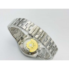Vacheron Constantin Tws Factory Overseas Diamond Watch Silver