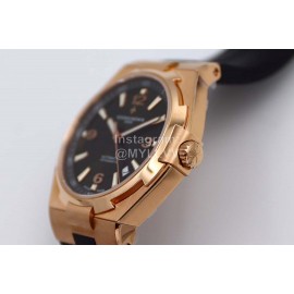 Vacheron Constantin 42mm Dial Leather Strap Luminous Watch