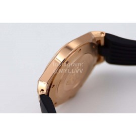 Vacheron Constantin 42mm Dial Leather Strap Luminous Watch