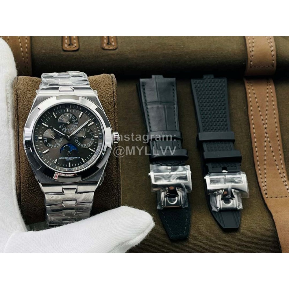 Vacheron Constantin 8f Factory Overseas 41.5mm Black Dial Watch