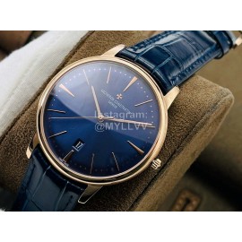 Vacheron Constantin Tws Factory Sapphire Glass Watch Dark Blue