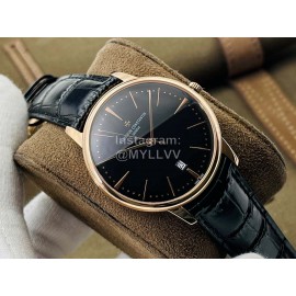 Vacheron Constantin Tws Factory Sapphire Glass Watch Black
