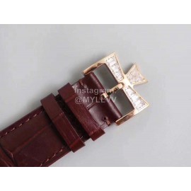 Vacheron Constantin New Square Drill Dial Watch Brown