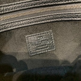 Valentino Large Black Leather Handbag For Women 0399a