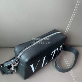 Valentino Fashion Letter Graffiti Messenger Bag For Men 0048