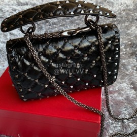 Valentino Fashion Small Chain Bag Black 0123