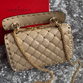 Valentino Fashion Small Chain Bag Beige 0123b