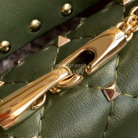 Valentino Fashion Small Chain Bag Green 0123b