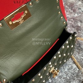 Valentino Fashion Small Chain Bag Green 0123b
