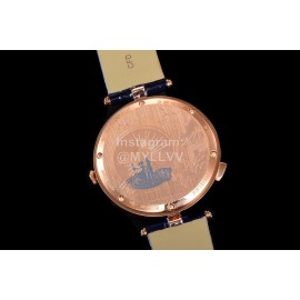 Van Cleef Arpels Sapphire Glass 38mm Dial Watch Black