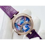Van Cleef Arpels An Factory 38mm Dial Watch Purple