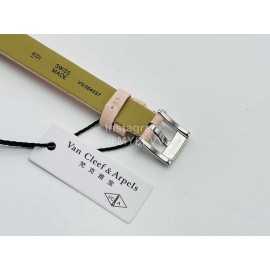 Van Cleef Arpels Arpels Alhambra 27mm Dial Watch Pink