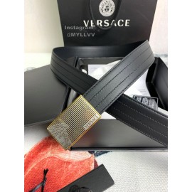 Versace Calf Leather Medusa Buckle 35mm Belt 