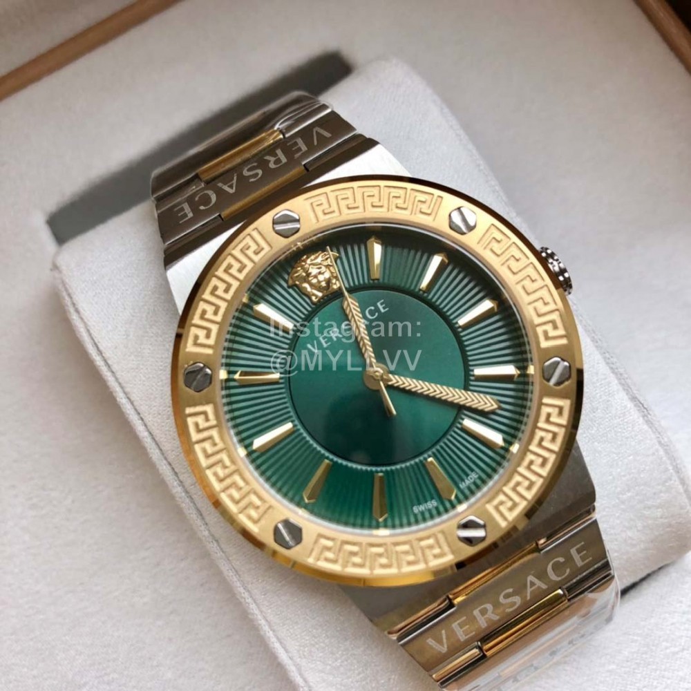 Versace Vevi Series Sapphire Crystal 50m Living Waterproof Watch Green